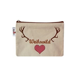 Blümchen & Ko -Weibswild- Beutel Canvas