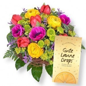 Blütenpracht und Gute-Laune-Drops