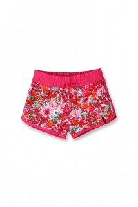 Blumen-Stoff-Shorts