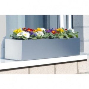 Blumenkasten Edelstahl 50cm von Radius
