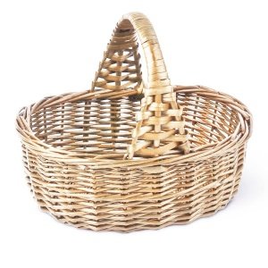 Blumenkörbchen Weide, natur