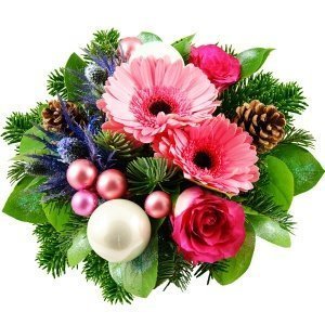 Blumenstrauß Eiskristall