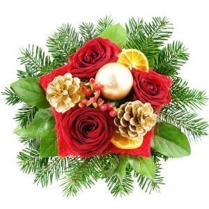 Blumenstrauß Frohes Fest