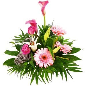 Blumenstrauß Glücksbote