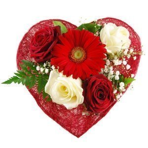 Blumenstrauß Herzensglück