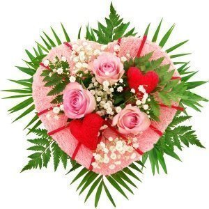 Blumenstrauß Liebesfeuer