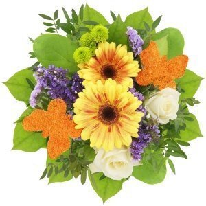 Blumenstrauß Schmetterling