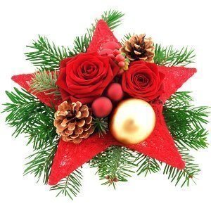 Blumenstrauß Weihnachtsstern