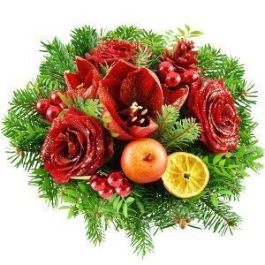 Blumenstrauß Weihnachtstraum