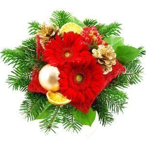 Blumenstrauß Weihnachtsüberraschung