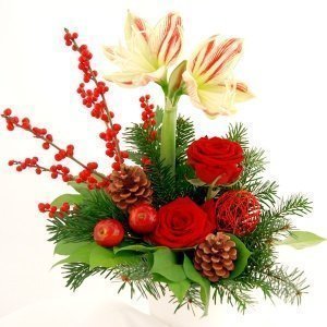 Blumenstrauß Weihnachtszauber