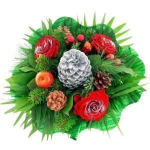 Blumenstrauß Winterzauber