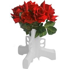 Blumenvase 3 Pistolen