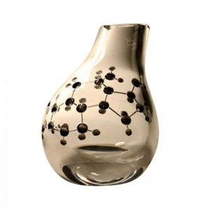 Blumenvase aus Glas von Koncern Design