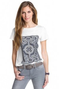 Bluse mit Frontprint