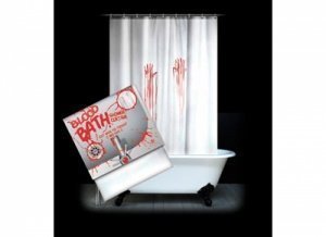 Blutbad Duschvorhang