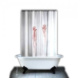 Blutbad Duschvorhang