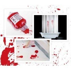 Blutbad Set - Duschgel, Vorhang, Badevor