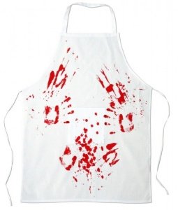 Blutige Schlachter Grillschürze