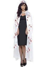 Blutiger Horrorumhang weiß