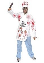 Blutverschmierter Chefkoch Kostüm