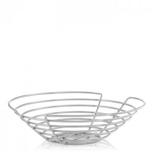 blomus WIRES Obstkorb flach 36 x 10 cm