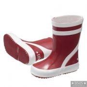 BMS - Gummistiefel Natur-Kautschuk, rot