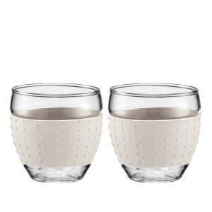 Bodum PAVINA Glas 0.35L creme - 2er Set