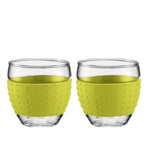 Bodum PAVINA Glas 0.35L limette - 2er Se