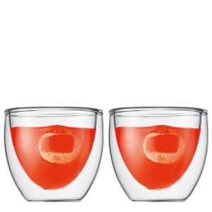 Bodum Pavina Glas 0.08L - 2er Set