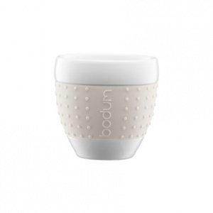Bodum - Pavina Porzellan-Becher, 0,08l, 