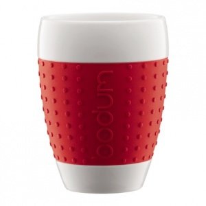 Bodum - Pavina Porzellan-Becher, 0,4l, r