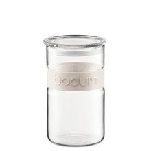 Bodum - Presso Vorratsglas, 1.0 l, creme