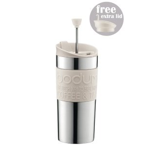Bodum TRAVEL PRESS 0.35L Edelstahl Kaffe