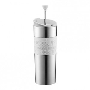 Bodum - Travel Press, 0,45 L - Edelstahl