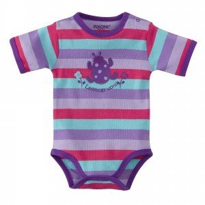 Body kurzarm lila