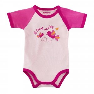 Body kurzarm pink/rosa