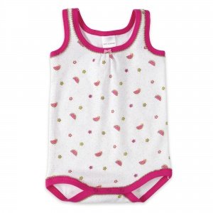 Body ohne Arm weiß/pink