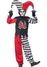 Böser Hofnarr Halloween Kinderkostüm sch