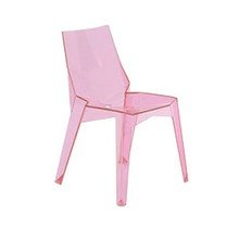 Bonaldo - Poly Stuhl, transluzent rosa