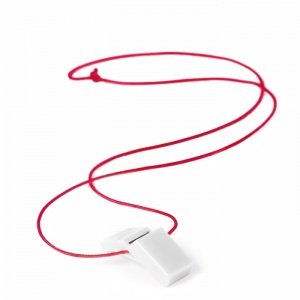 Bookman Bike Whistle Weiß