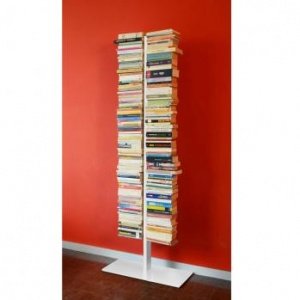 Booksbaum Bücherregal gross stehend weis