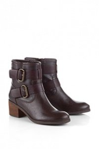 Bootie mit lässigem Riegel-Design