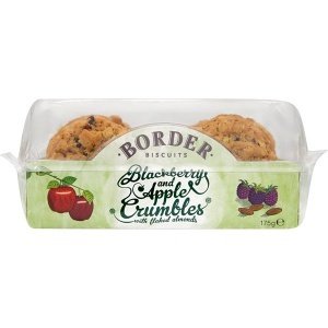 Border Blackberry and Apple Crumbles