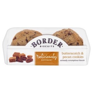 Border Butterscotch & Pecan Cookies