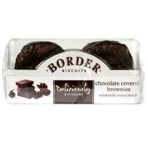 Border Chocolate Covered Brownies