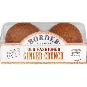 Border Spicy Ginger Crunch Cookies