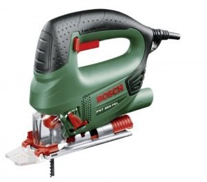 Bosch Home and Garden Stichsäge PST 800 PEL, 1 Sägeblatt T 144 D, Spanreißschutz, Koffer (530 W, 