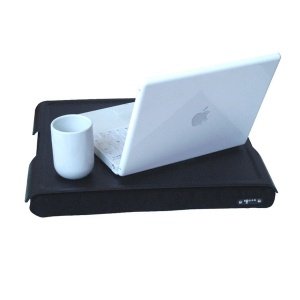 Bosign LAP TRAY Kissentablett schwarz-sc