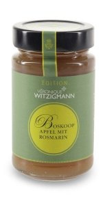 Boskoop Apfel mit Rosmarin Geleeaufstric